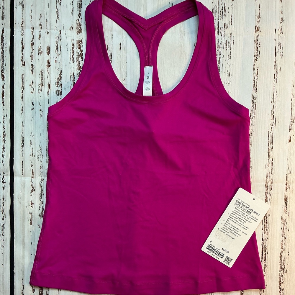 Lululemon Cool Racerback Luxtreme Tank